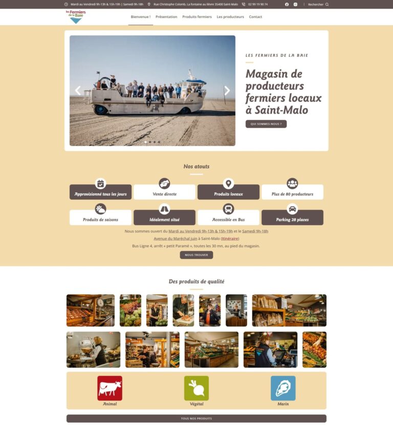 les fermiers de la baie